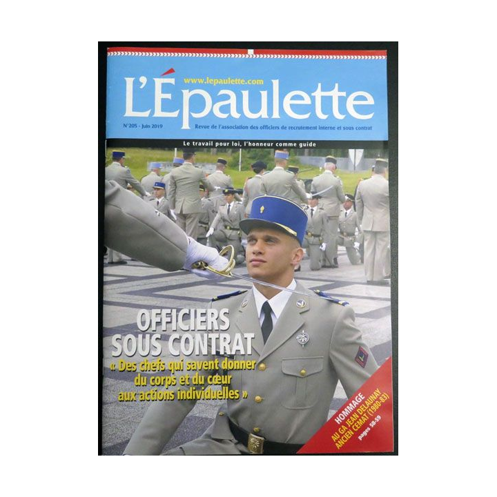 Revue de l'épaulette, association des officiers de recrutement interne