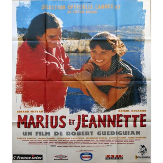AFFICHE FILM : affiche de cinéma du film " Marius et Jeannette" de 1997 dimension 115 x 158 cm (E023)