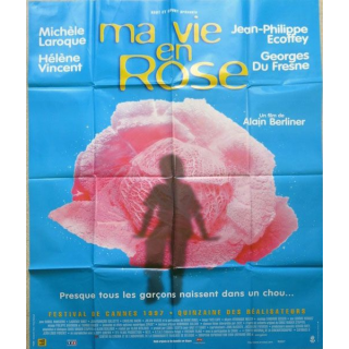 AFFICHE FILM : affiche de cinéma du film "Ma vie en rose"de 1996 dimension 115 x 158 cm (E017)