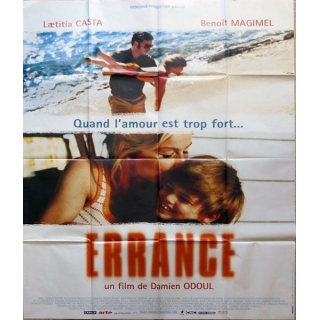 AFFICHE FILM : affiche de cinéma du film "Errance" 2003 dimension 115 x 158 cm (E023)