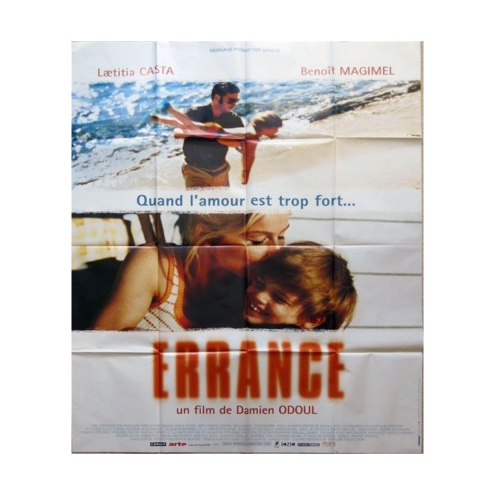 AFFICHE FILM : affiche de cinéma du film "Errance" 2003 dimension 115 x 158 cm (E023)