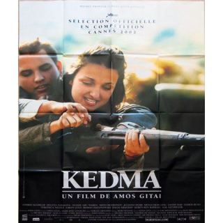 AFFICHE FILM : affiche de cinéma du film "Kedma" 2002 dimension 115 x 158 cm (E023)