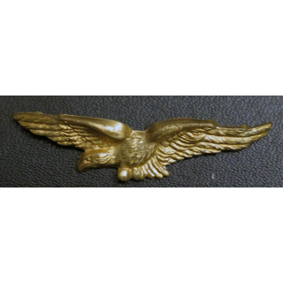 insigne épaulette de l’armée de l’Air charognard en métal doré embouti 