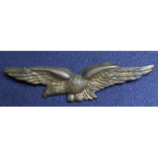 insigne épaulette de l’armée de l’Air charognard en métal doré embouti 