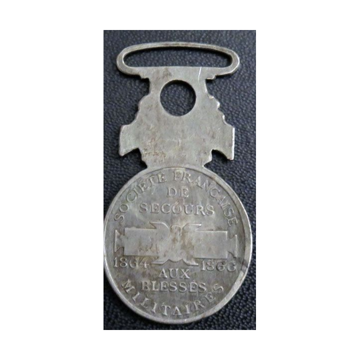  Médaille Société de Secours aux Blessés Militaires 1864-1866