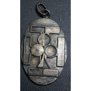 Médaille des caravelles guides de France en métal argenté