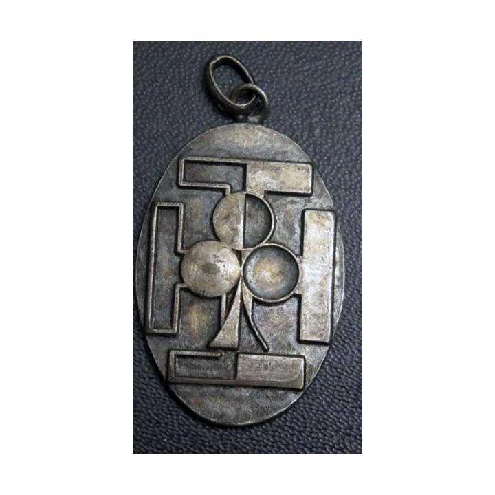 Médaille des caravelles guides de France en métal argenté