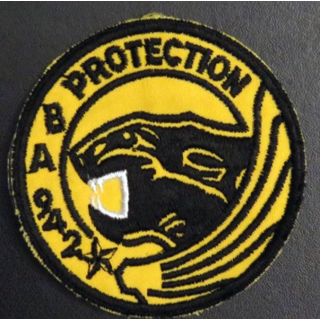 BA 942 : Insigne tissu escadron protection de la base aérienne 942