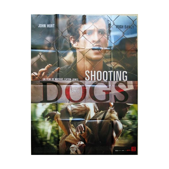 AFFICHE FILM : affiche de cinéma du film "Shooting Dogs" 2006 dimension 115 x 158 cm (E024)