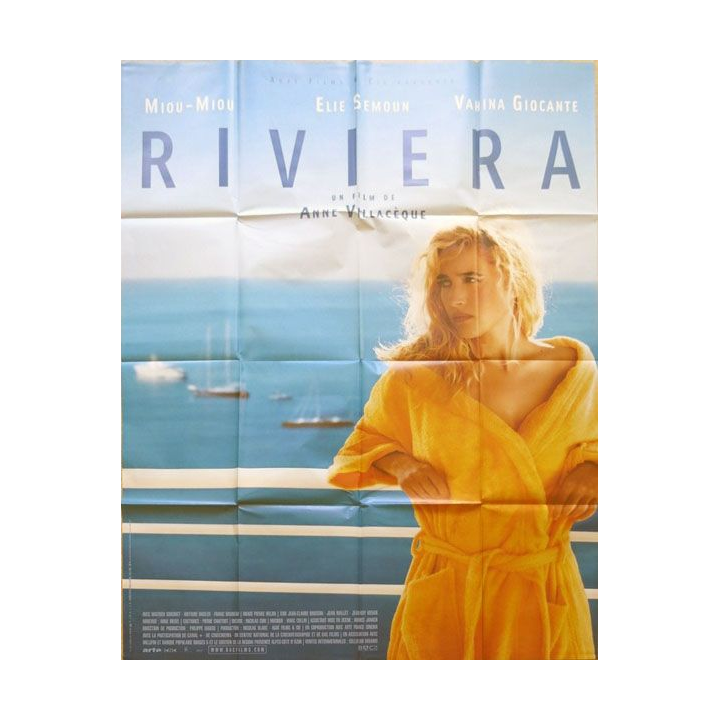 AFFICHE FILM : affiche de cinéma du film "Riviera" 2006 dimension 115 x 158 cm (E024)