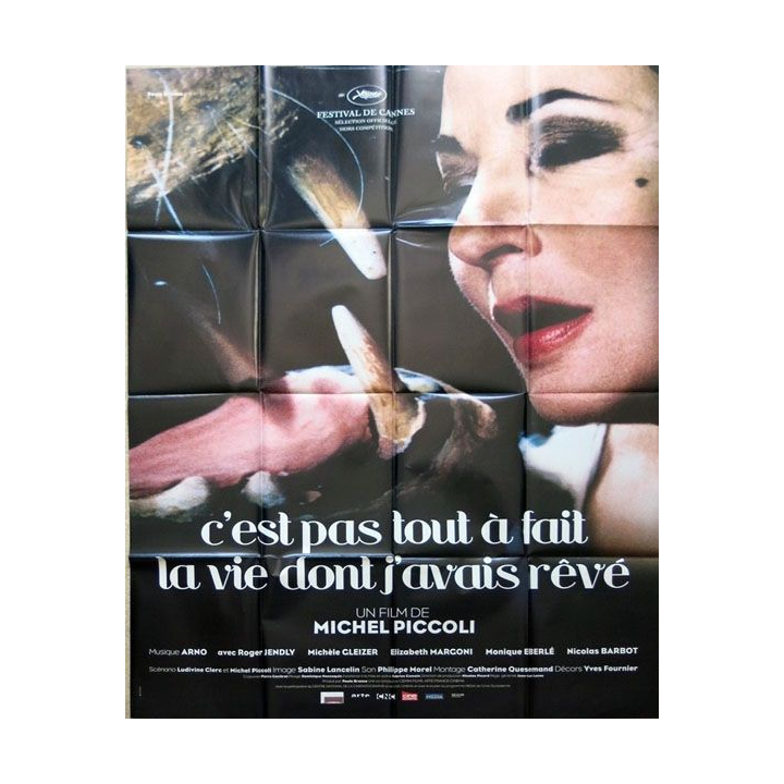 AFFICHE FILM : affiche de cinéma du film "C'est pas tout à fait la vie dont j'avais rêvé" 2006 dimension 115 x 158 cm (E024)