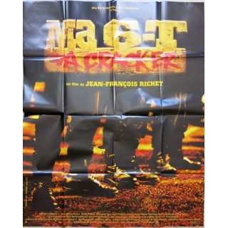 AFFICHE FILM : affiche de cinéma du film "Ma 6-T va crack-er" 1997 dimension 115 x 158 cm (E024)
