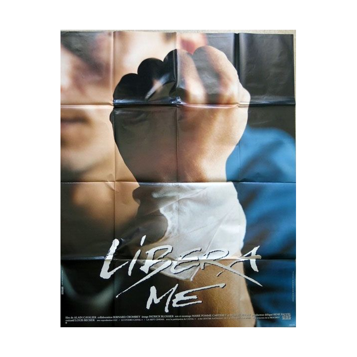AFFICHE FILM : affiche de cinéma du film "Libera me" 1993 dimension 115 x 158 cm (E024)