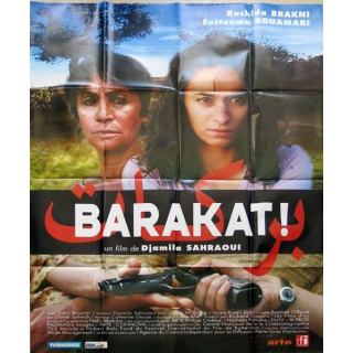 AFFICHE FILM : affiche de cinéma du film "Barakat" 2006 dimension 115 x 158 cm (E025)