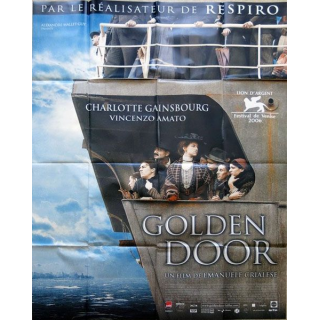 AFFICHE FILM : affiche de cinéma du film "Golden Door" 2007 dimension 115 x 158 cm (E025)