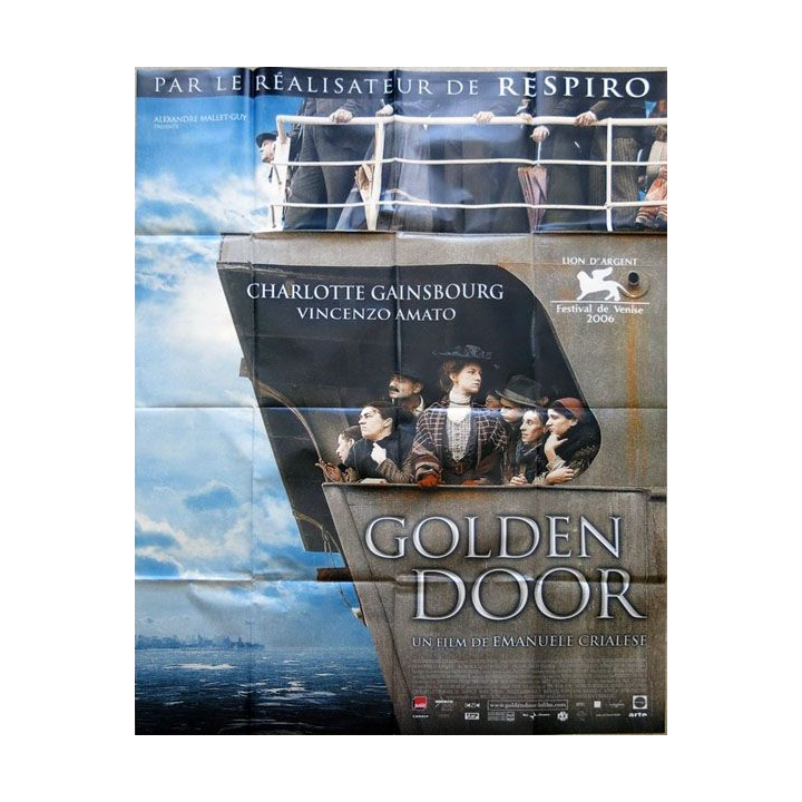 AFFICHE FILM : affiche de cinéma du film "Golden Door" 2007 dimension 115 x 158 cm (E025)