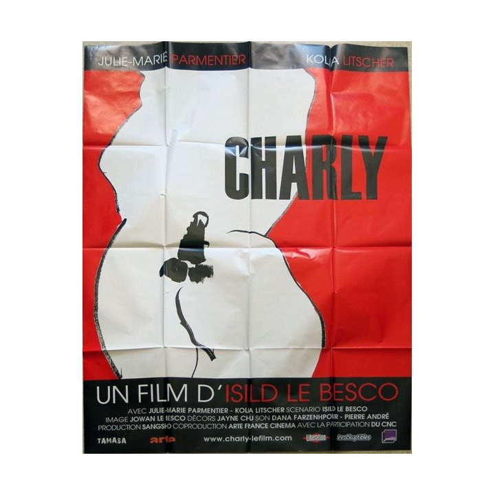 AFFICHE FILM : affiche de cinéma du film "Charly" 2007 dimension 115 x 158 cm (E025)
