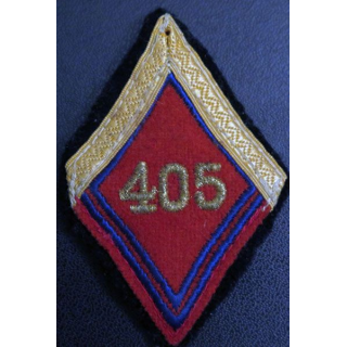 LOSANGE DE BRAS MODÈLE 45 405° régiment d'artillerie antiaérienne