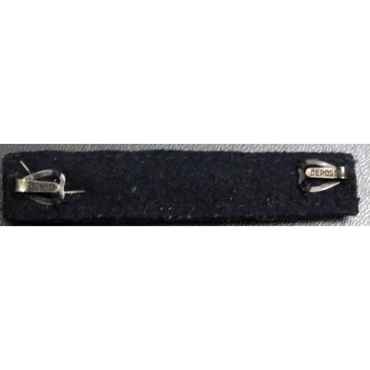 MILITARIA : barrette de rappel de 2 décorations médaille militaire