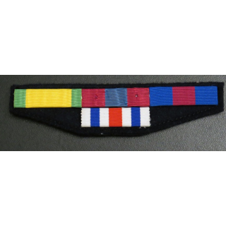 BARRETTE de rappel 4 DÉCORATIONS médaille militaire défense nationale