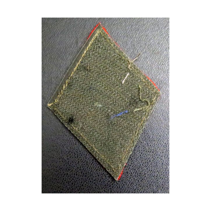 LOSANGE DE BRAS MODÈLE 45 : régiment d'artillerie cadre sur scratch