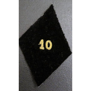 LOSANGE DE BRAS MODÈLE 45 : 10° COMA cadre cannetille
