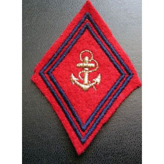 LOSANGE DE BRAS MODÈLE 45 : artillerie de marine cadre
