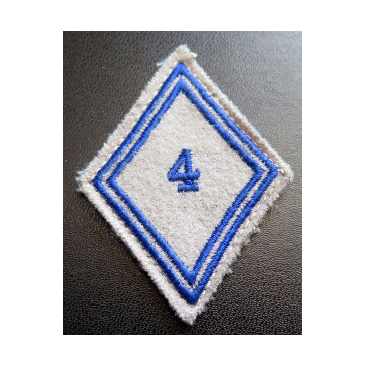 LOSANGE DE BRAS MODÈLE 45 : 4° régiment du matériel troupe