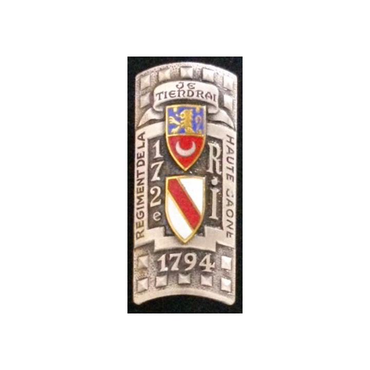 172° RI : 172° RÉGIMENT D'INFANTERIE (D 2053) ÉMAIL