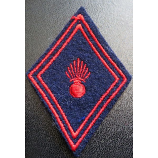 LOSANGE DE BRAS MODÈLE 45 : infanterie troupe