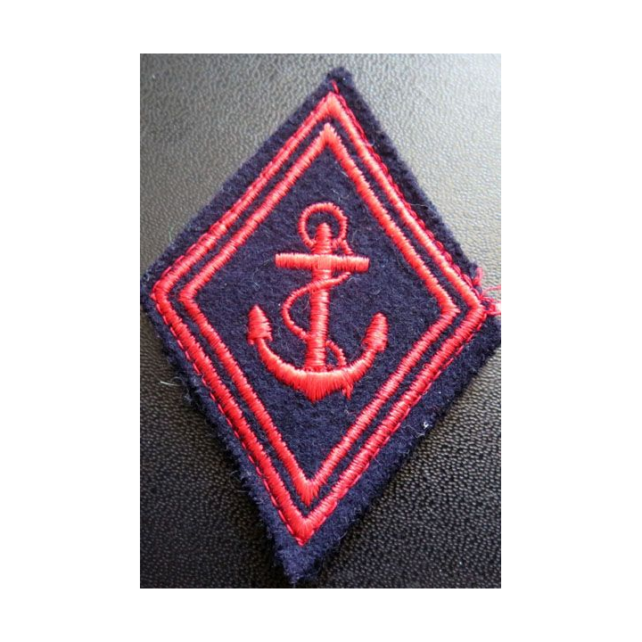 LOSANGE DE BRAS MODÈLE 45 : régiment d'infanterie de marine troupe