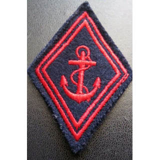LOSANGE DE BRAS MODÈLE 45 : régiment d'infanterie de marine troupe