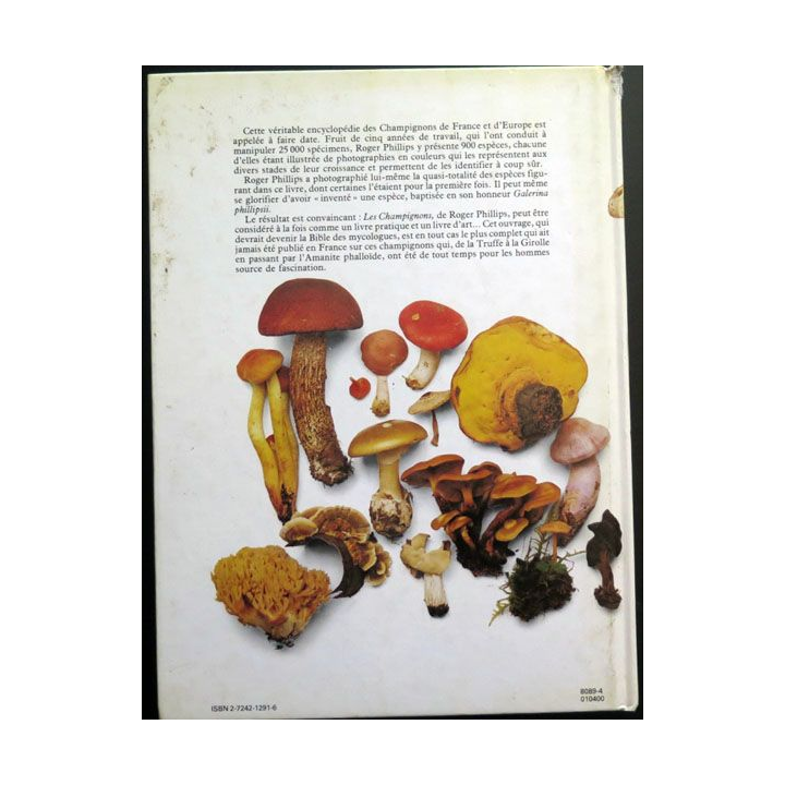 Les champignons de Roger Phillips chez France Loisirs