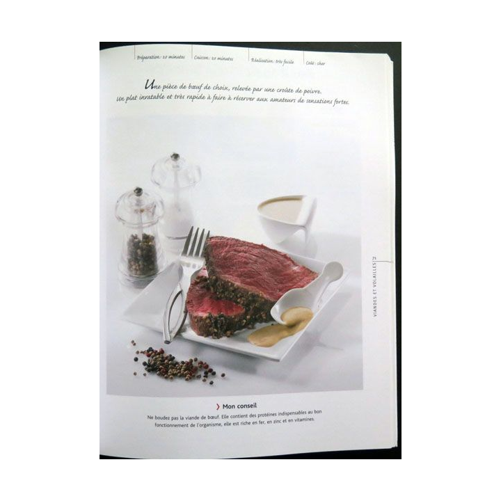 70 recettes rapides et faciles éditions Atlas 