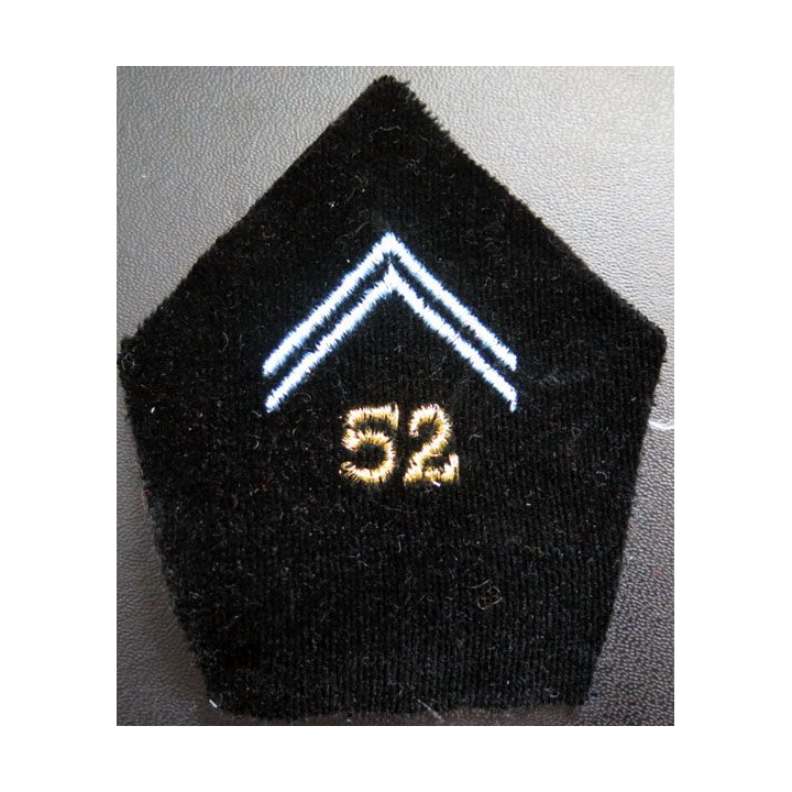 Soutache ( insigne de col ) du 52° régiment de transmissions