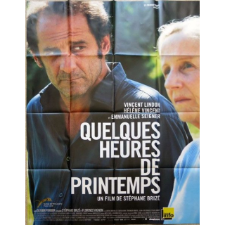 AFFICHE FILM : affiche de cinéma du film "Quelques heures de printemps" dimension 115 x 158 cm (E026)
