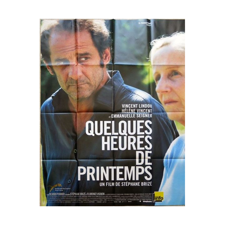 AFFICHE FILM : affiche de cinéma du film "Quelques heures de printemps" dimension 115 x 158 cm (E026)