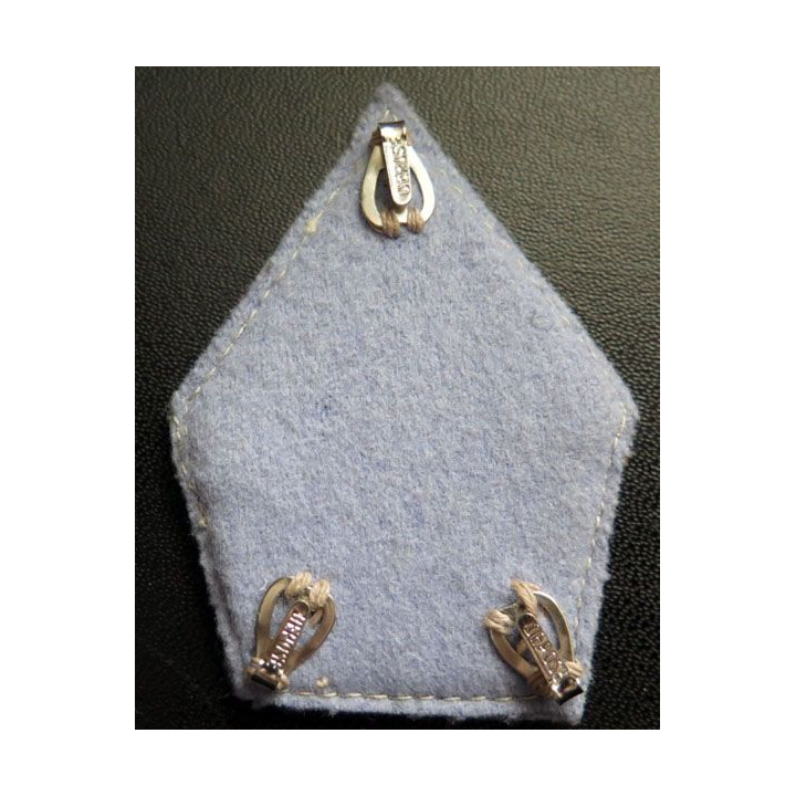 Soutache ( insigne de col ) du corps technique et administratif 