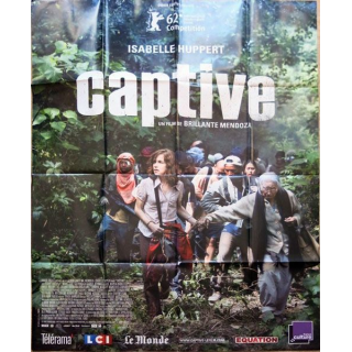 AFFICHE FILM : affiche de cinéma du film "Captive" dimension 115 x 158 cm (E026)