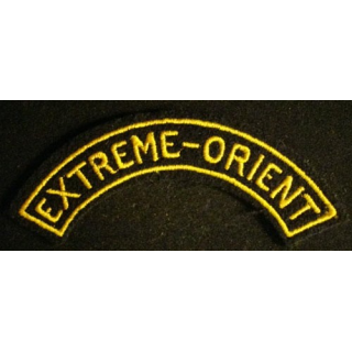 Insigne tissu de manche " Extrême Orient "