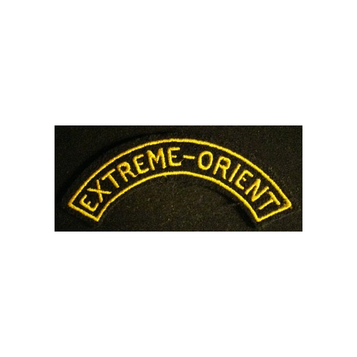 Insigne tissu de manche " Extrême Orient "