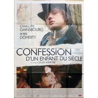 AFFICHE FILM : affiche de cinéma du film "Confession d'un enfant du siècle" dimension 115 x 158 cm (E026)