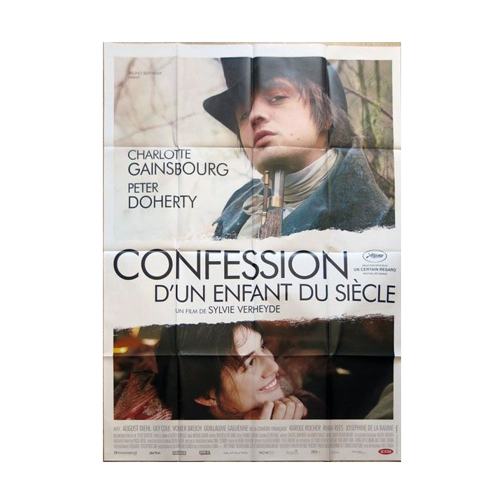 AFFICHE FILM : affiche de cinéma du film "Confession d'un enfant du siècle" dimension 115 x 158 cm (E026)