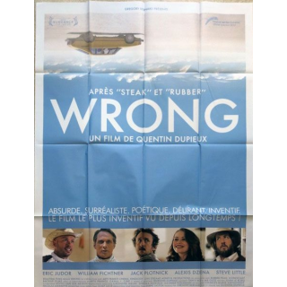 AFFICHE FILM : affiche de cinéma du film "Wrong" dimension 115 x 158 cm (E026)