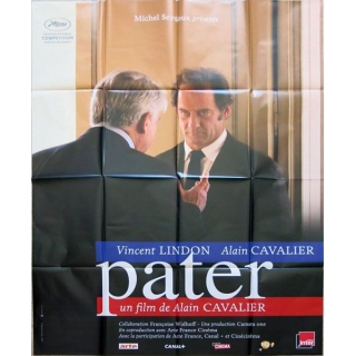 AFFICHE FILM : affiche de cinéma du film "Pater" dimension 115 x 158 cm (E026)
