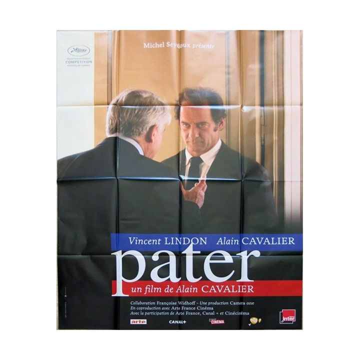 AFFICHE FILM : affiche de cinéma du film "Pater" dimension 115 x 158 cm (E026)