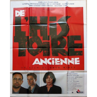 AFFICHE FILM : affiche de cinéma du film "De l'histoire ancienne" 2001 dimension 115 x 158 cm (E038)