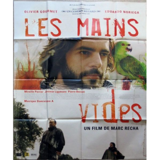 AFFICHE FILM : affiche de cinéma du film "Les mains vides" 2004 dimension 115 x 158 cm (E027)