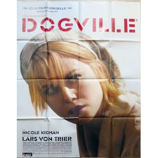 AFFICHE FILM : affiche de cinéma du film "Dogville" 2003 dimension 115 x 158 cm  (E027)