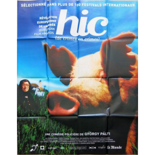 AFFICHE FILM : affiche de cinéma du film "Hic" 2003 dimension 115 x 158 cm  (E027)